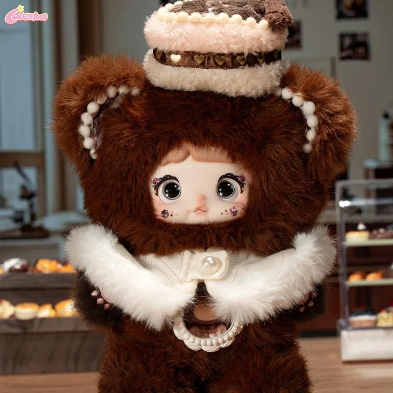CALEMBOU Nommi× Amarilith A Bite of Sweetheart Series Plush Doll Blind Box V7, Kawaii Stuffed Animals Mystery Box Toys Figures Cute Anime Plushies Collectible Birthday Christmas Gifts for Girls
