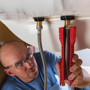 14 in 1 Multi-functional Sink Wrench,Bathroom Water Pipe Faucet Installation Repair Tool,Suitable for Hotel,restaurant,commercial,Cool Mechanic Tools.