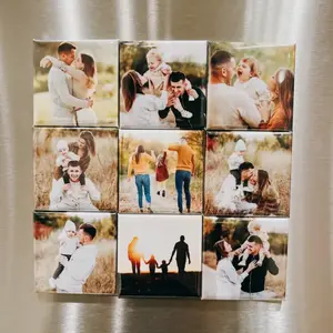 Custom Photo Magnets Set - wife gift idea anniversary wedding