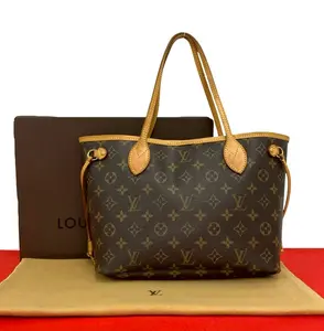 Pre-owned Louis Vuitton Canvas Tote Bags Neverfull Monogram Tote Bag