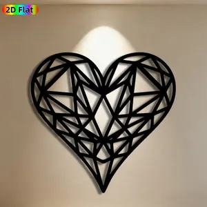 1pc Heart Diamond Metal Wall Art, Stylish Heart Diamond Statue Mural, Ideal Gift for Valentine's Day, Wedding Anniversary, Weather-Resistant Metal Wall Decor Wall Sculptures, Perfect for Indoor Wall & Outdoor Fence, Romantic Home Decor Enthusiasts