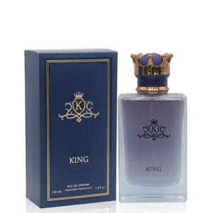 King by Secret Plus, Eau de Parfum Spray for Men, Great Gift, Masculine Fragrance, Daytime and Casual Use, for all Skin Types, 3.4 Fl Oz