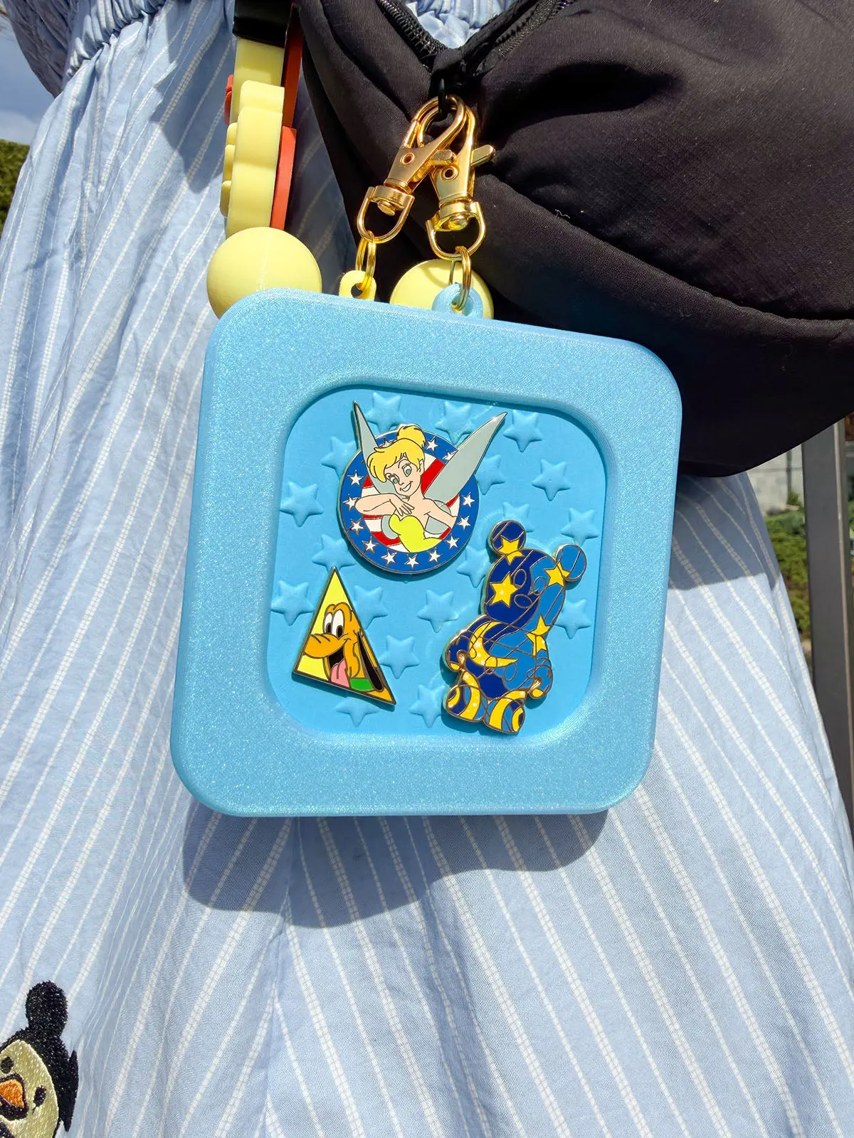 "QT" Keychain Pin Board Frame