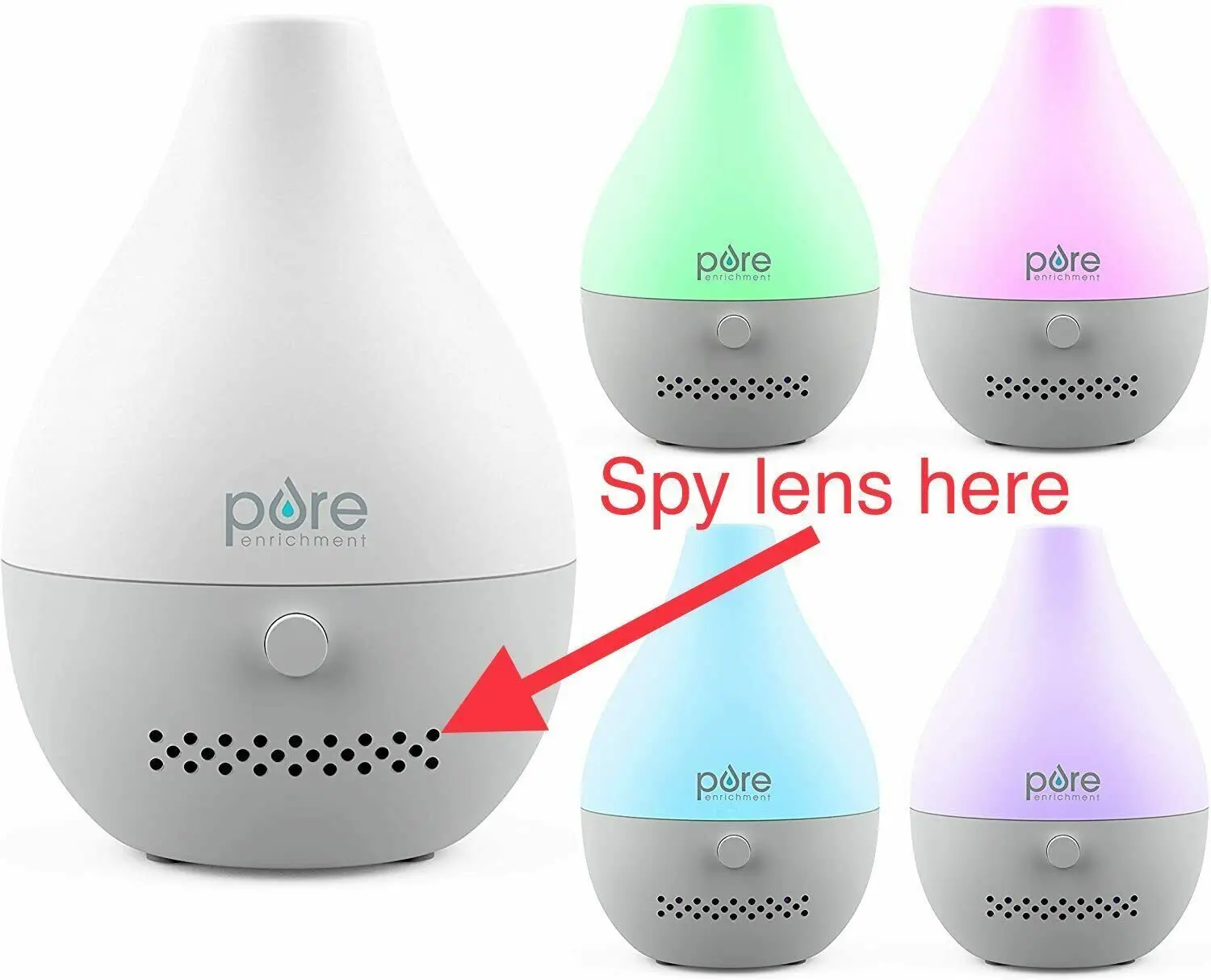 4K WiFi Camera with 4K/1080P Aroma Diffuser with Audio Motion Detection for Home and Office Security Parental Monitoring of Underage Children
