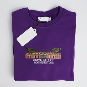 Washington University Embroidered Sweatshirt/Hoodie