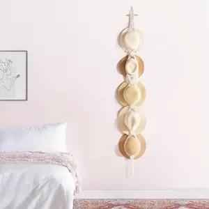 1Pcs Hat Rack for Wall Display, Wall Mounted Hook, Designed Specifically for Organizing and Showcasing Denim Hats