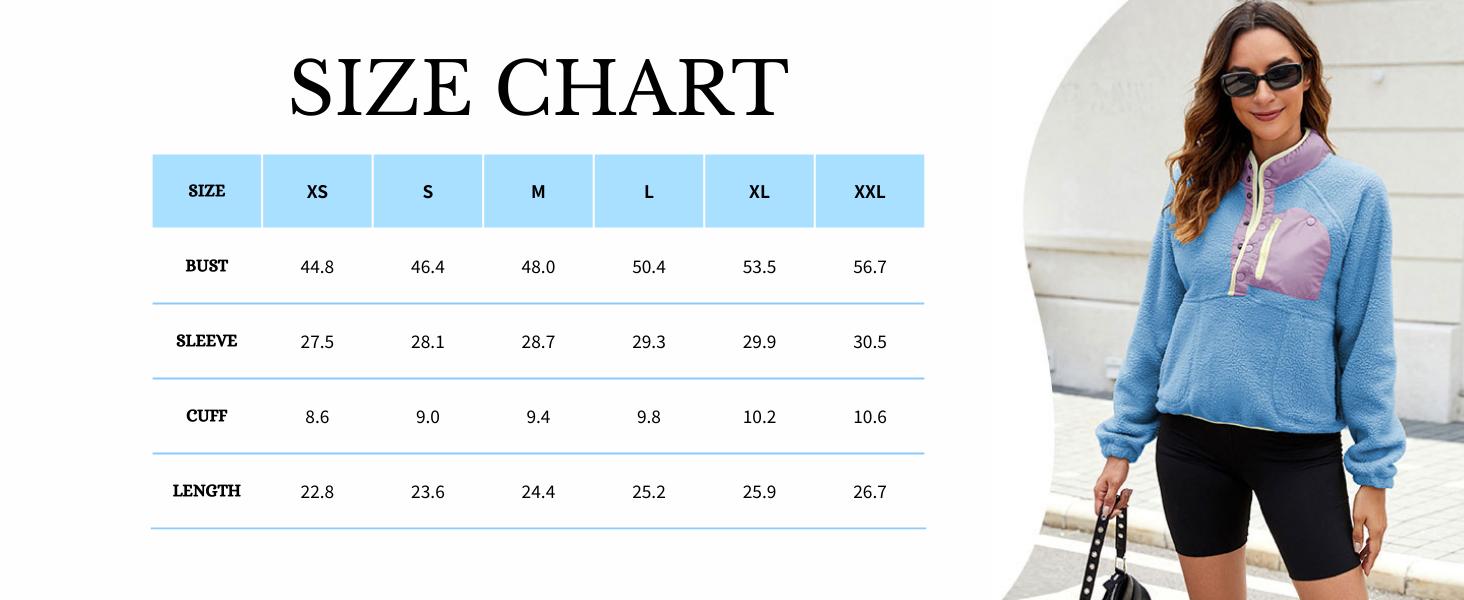 SCUSTY Women’s Lightweight Fleece Pullover Jacket Cropped Fall Winter Fuzzy Sherpa Jacket Sweatshirt Coat with Pockets