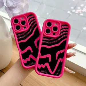 Racings F-Foxss Phone Case for iPhone 16 15 14 13 12 11 Pro Max Mini XR XS X 7 8 Plus, Anti-Drop Protective Soft Tpu Back Cover