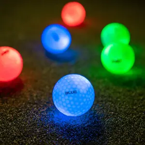 Premium LED Light Up Golf Balls for Night Golf - Pack of 6