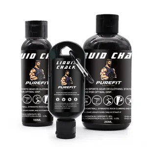 PureFit Supplies Liquid Chalk - Mess-Free Liquid Chalk for Weightlifting, Rock Climbing, Gymnastics, and More - Hand Chalk for a Dry Grip and Improved Performance - Perfect for Lifting, Climbing, and Other Activities