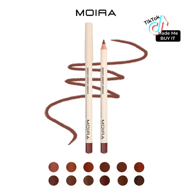 MOIRA | Must-Have Lip Liner Pencil (005, Cinnamon) | Creamy High-Pigment Formula for Smooth, Long-Lasting Lip Definition, Shade