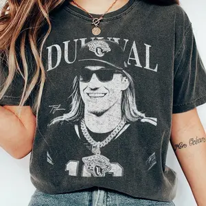 Duuuval Trevor Lawrence Football Vintage Football Shirt