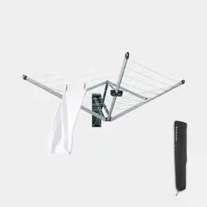 Brabantia WallFix, Wall-Mounted Clothesline