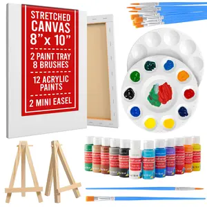 Viral Couples Painting Kit - Create Together for a Memorable Date Night Experience