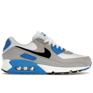 Nike Men's Air Max 90 Pure Platinum Photo Blue Running Shoes, from StockX