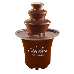 Nostalgia 3-Tier .5-Pound Chocolate Fondue Fountain