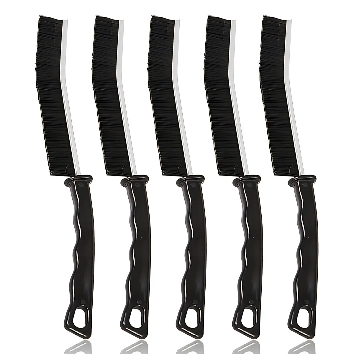 Deep Cleaning Brushes 5-Pack Crevice Cleaning Brush Hard Bristle Gap Brush Multifunctional Crevice Cleaning Tool Summer- Turn Up Deep Cleaning Brushes 5-Pack