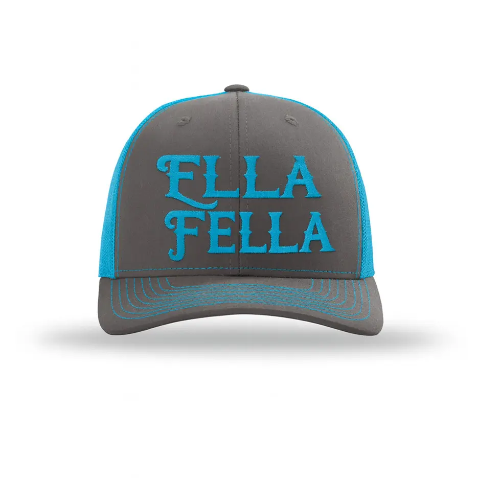 Ella Fella Embroidered Cap — Richardson 112 - TikTok Shop