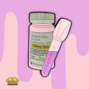 Pink Bubble Gum Liquid Enamel Pin