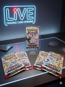 Prismatic Evolutions packs x5 (Open in LIVE)