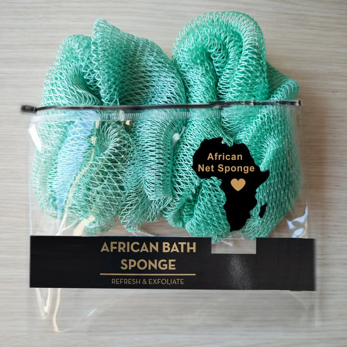African Exfoliating Net Sponge Bundle, Ethically Sourced from Nigeria Bath Sponge Bath Sponge Shower
