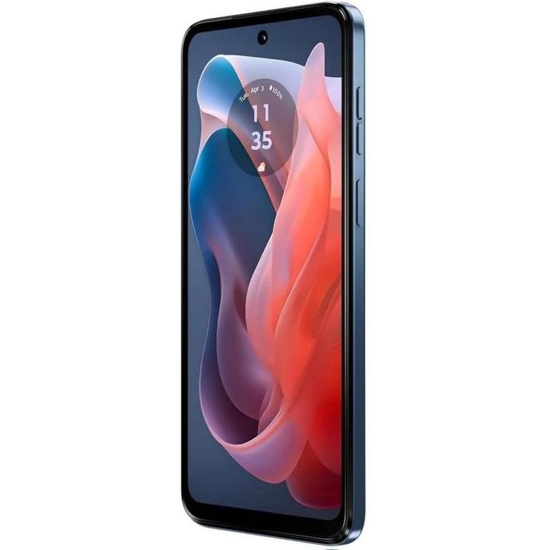 Motorola Moto G Play 2024 AT&T & Cricket 4G LTE 4/64GB 50MP Camera Sapphire Blue Renewed Smartphone