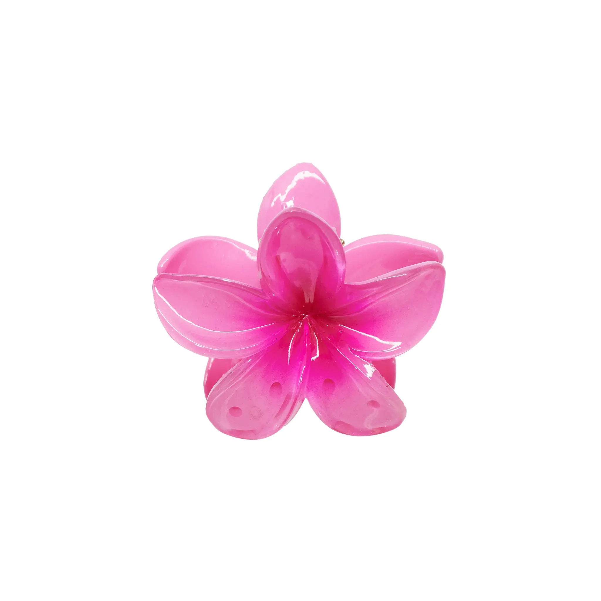 Emi Jay Midi Super Bloom Flower Hair Claw Clip in Dragonfruit