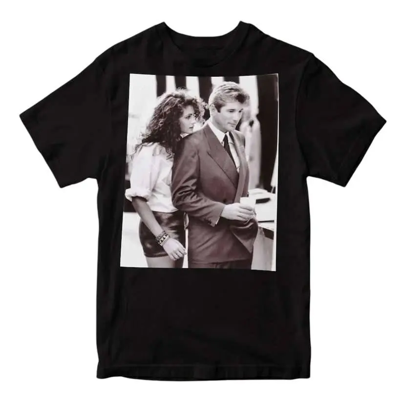 Pretty Woman Julia Roberts Unisex T-Shirt – Iconic Movie Graphic Tee, 90s Retro Style Shirt, Casual Fan Apparel