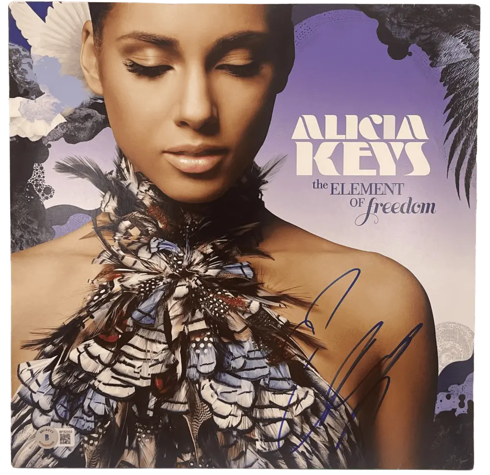 Alicia Keys Authentic Autographed Vinyl Record #10