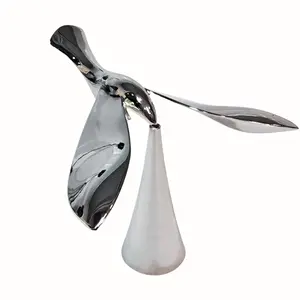 Beer Bottle Opener, Silver Flying Eagle Bird Table Decor for Living Room, Paperweight for Desk, Silver or Gold, 1 Pc