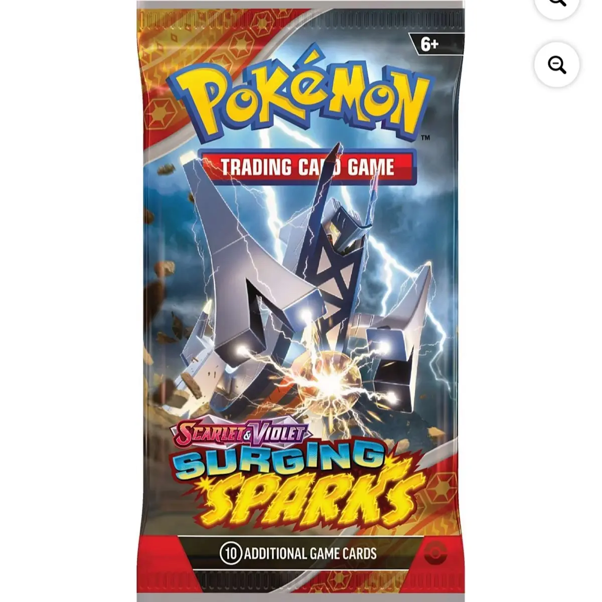 Pokemon Scarlet & Violet Surging Sparks Sleeved Booster | Pikachu - TikTok  Shop