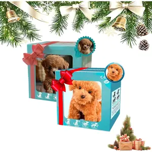 2026 New Jumping Dog Interactive Electronic Plush Puppy Toy, Fluffy Wagging Dog, Wagging Tail and Realistic Sounds, Ideal Holiday and Birthday Gift Choice (C) #   Plus sign #   )
