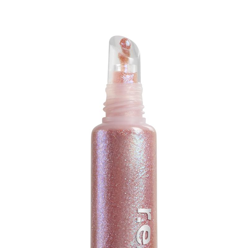 r.e.m. beauty Plumping Lip Gloss in fembot - triple-plump actives for instantly fuller lips and nourishing hydration