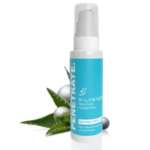 SILVENCE Muscle and Joint Nano Colloidal Silver Aloe Gel Treatment Therapeutic Healthcare Wellness Solution