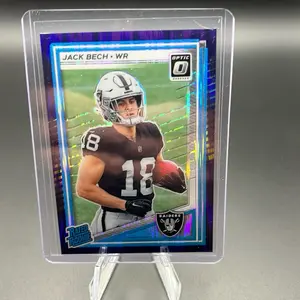 2025 Jack Bech rated rookie blue parallel
