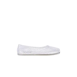 Steve Madden Gyzmo Flat in Clear