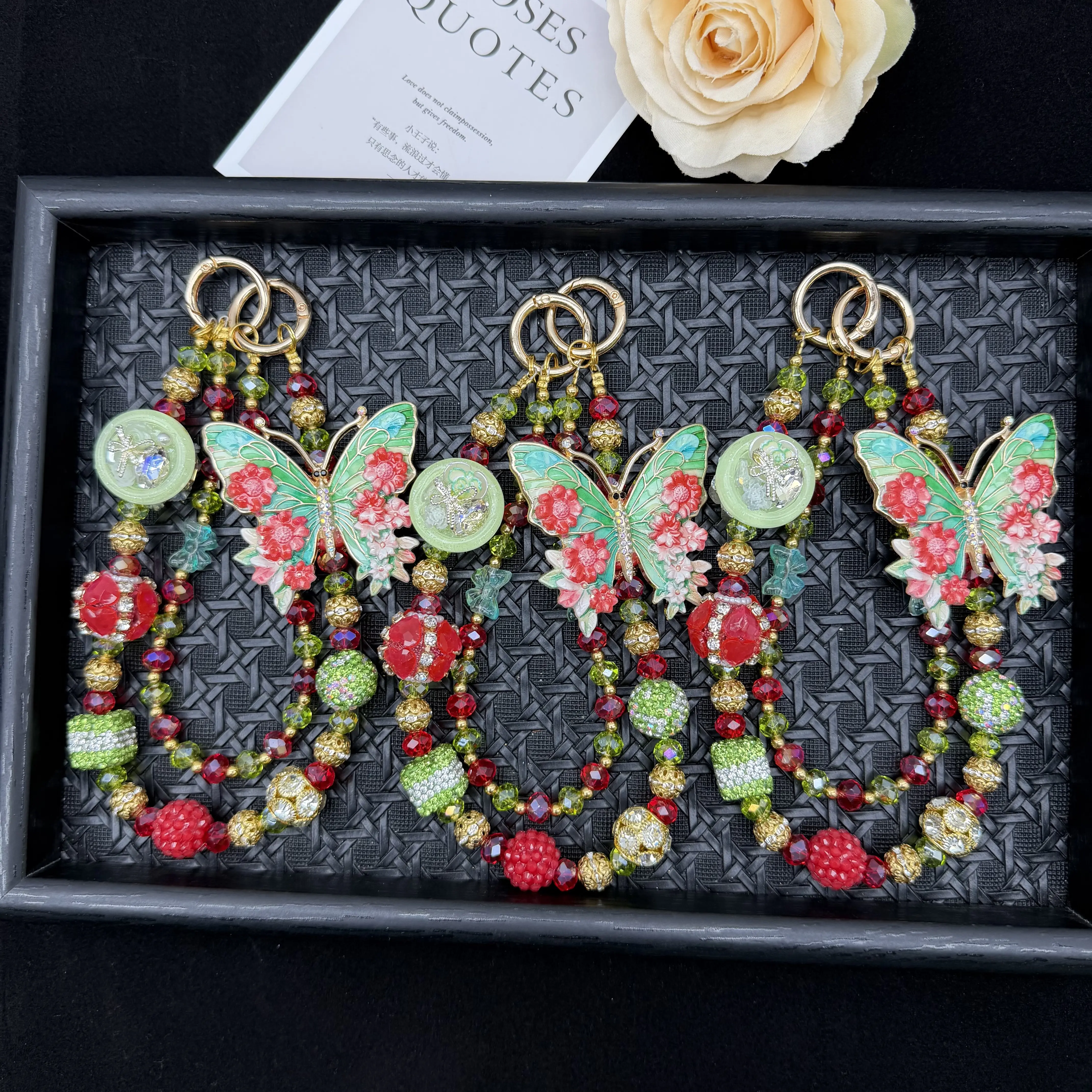 Sparkly Rhinestone Crystal Bag Chain Strap