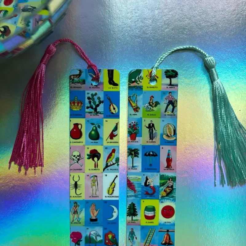 Lotería Aluminum Bookmark