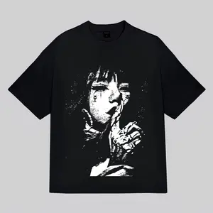 [TEA-SHOP]THE SILENCE TEE Unisex T-shirt - MARCUS Brand - 100% Cotton 2-way,  Full Sizes, For Men, For Women, Unisex Apparel Relaxed.