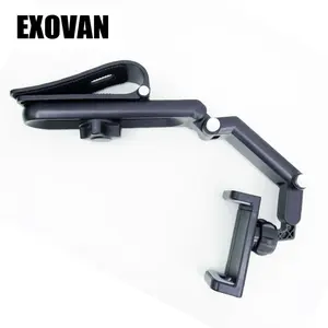 Sun Visor Phone Holder, Phone Holder for Car, 360 Rotatable and Adjustable, Compatible with Most of Smartphones, More Comfortable to Use Hands-Free.