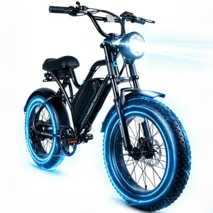 1000W Electric Bike for Adults, 48V 16Ah UL Certified Battery Ebike, 20" Fat Tire , 35MPH Fast Commuter Off-Road Electric Bicycle