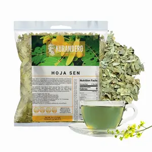 Kurandero Senna Leaf 4 oz - Dried Botanical for Herbal Tea Blends & Custom Blends - Sealed for Quality & Freshness
