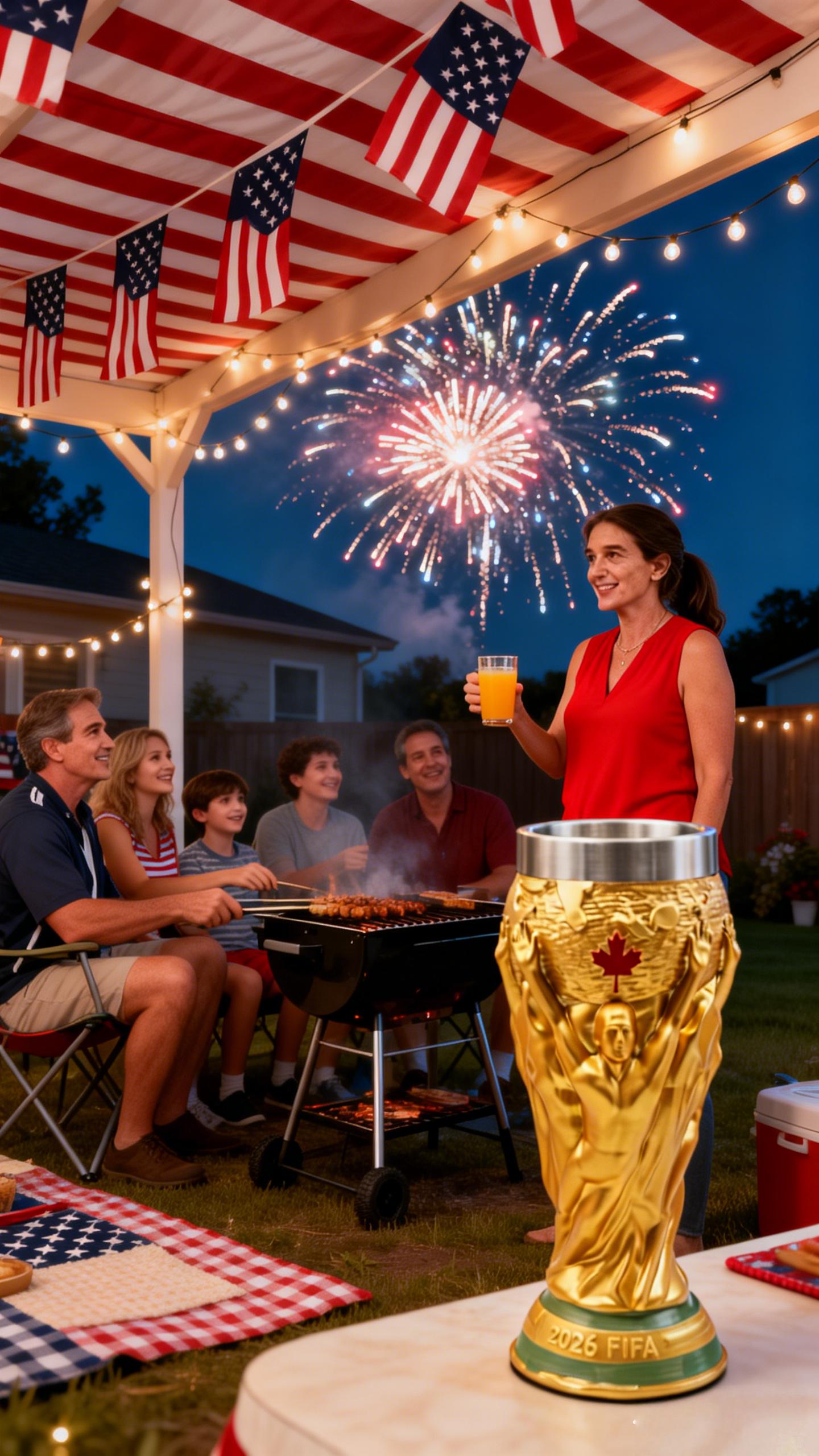 2026 Summer Soccer Trophy Cup | USA-Canada-Mexico Fan Collectible & Decor, Sturdy Trophy Shape 2026 Summer Soccer Trophy Cup | USA-Canada-Mexico Fan Collectible & Decor, Sturdy Trophy Shape
