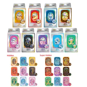 Pokémon Chinese Scarlet & Violet CSV9.5C Eeveelutions Collection Gift Box - Sylveon, Umbreon, Eevee (Terastal Gathering 2 Packs, Damage Counter Box, Metal Decorative Magnet)