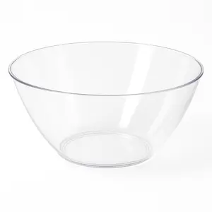 Clear Plastic 5QT Serving Bowl - Durable and Elegant Serveware