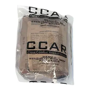 Close Combat Assault Ration (CCAR) Single Meals - 3 Menu Options