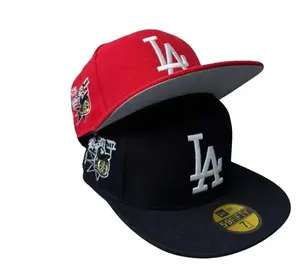 New Era MLB Snapback Flat Brim Baseball Cap NY Yankees Los Angeles Dodgers Cardinals Guardians Hat Adjustable Closure Structured Crown Raised Embroidered Team Logo Classic Streetwear Sports Cap for Men Women
