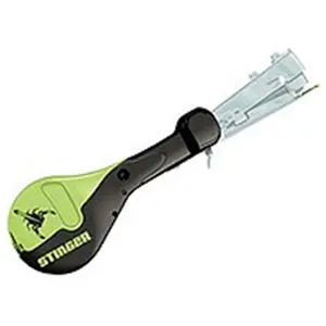 212 MAIN .37 In. Stinger Plastic Cap Hammer, National Nail 136400, Trigger Grip, Ideal for Roofing Jobs