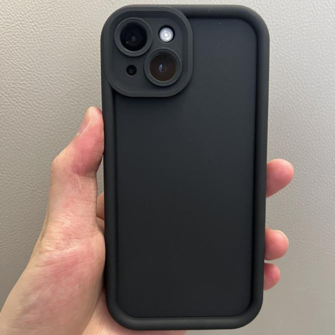 【Cute Phone Case】Dopamine Candy Color Phone Case for iPhone 17 16 15 14 13 12 11 XS Max XR X, Cute Aesthetic Matte Soft TPU Cover, Shockproof Anti-Fingerprint Anti-Slip Slim Lightweight, Full Body Protection Case for Women Girls