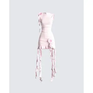 Finesse Tiana Ruffle Rosette Dress